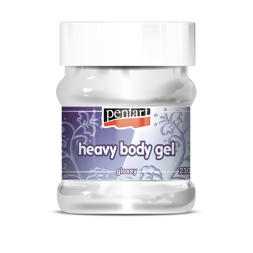 Heavy body gel glossy -transparent- 230 ml