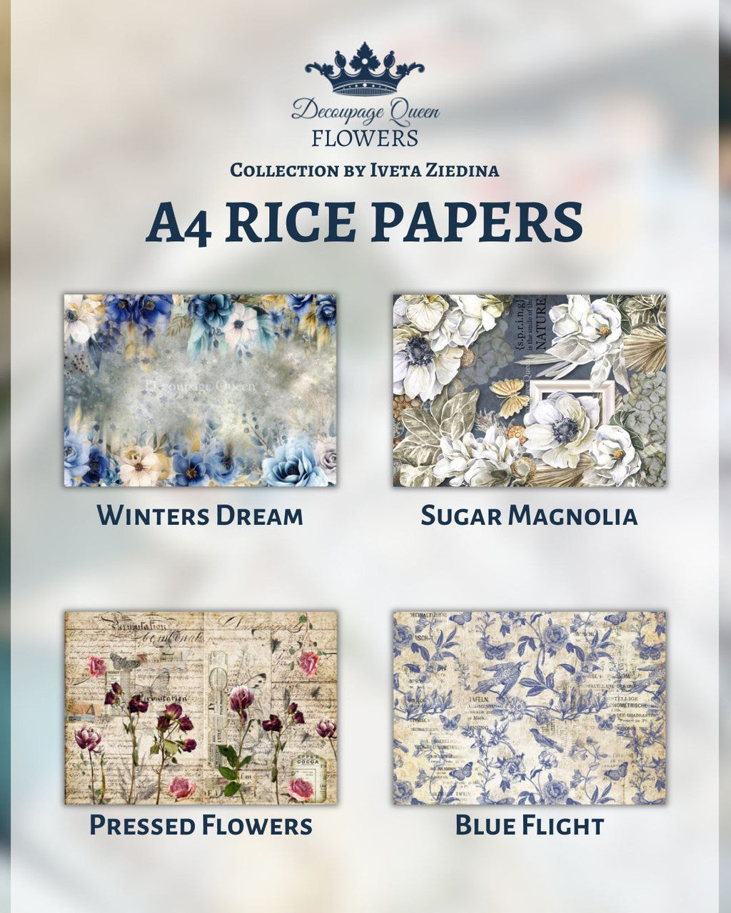 Flower Collection - Rice papers only