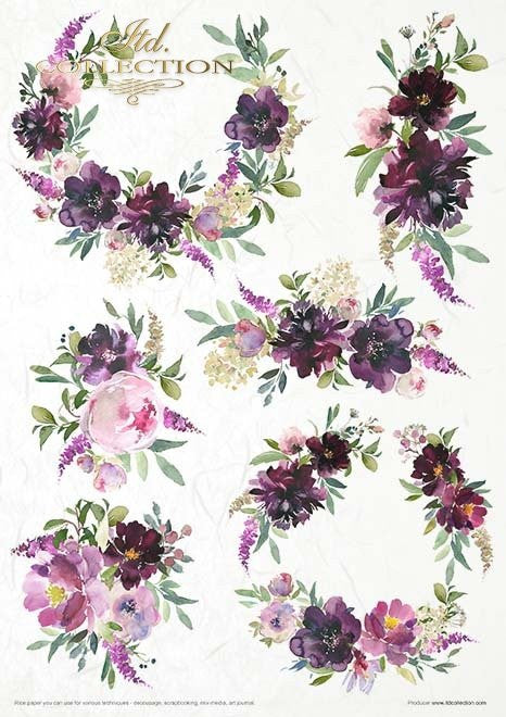 ITD Collection Rice Paper Pack of 11 Garden of Dreams