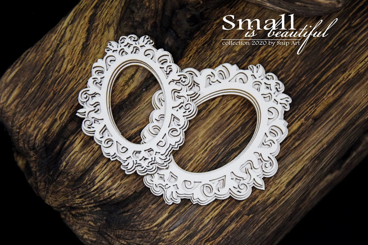 Snipart Small is Beautiful Mini Layered Oval Frames