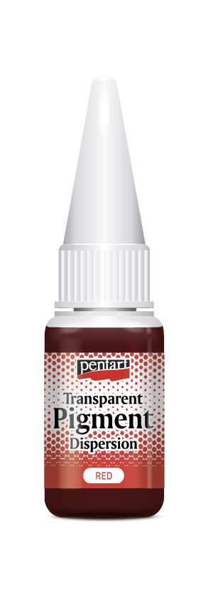 Transparent pigment 20 ml red
