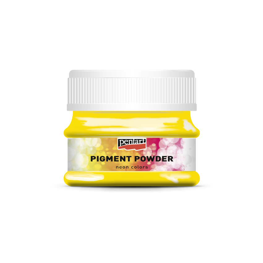 Pentart Pigment powder neon yellow 6 g