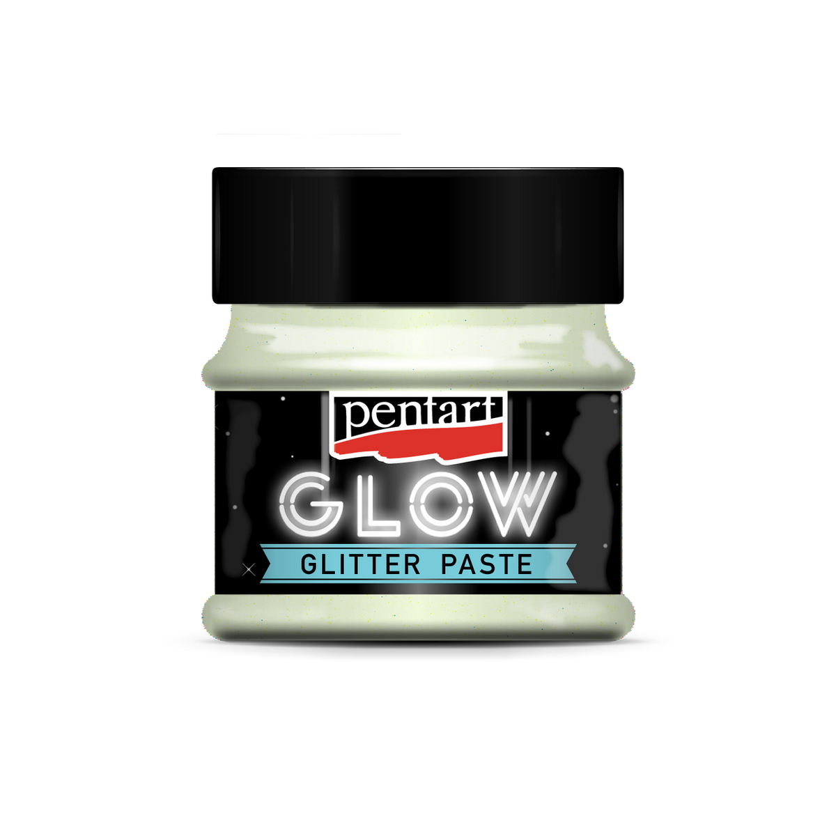 Pentart Glow glitter gel 50 ml rainbow blue