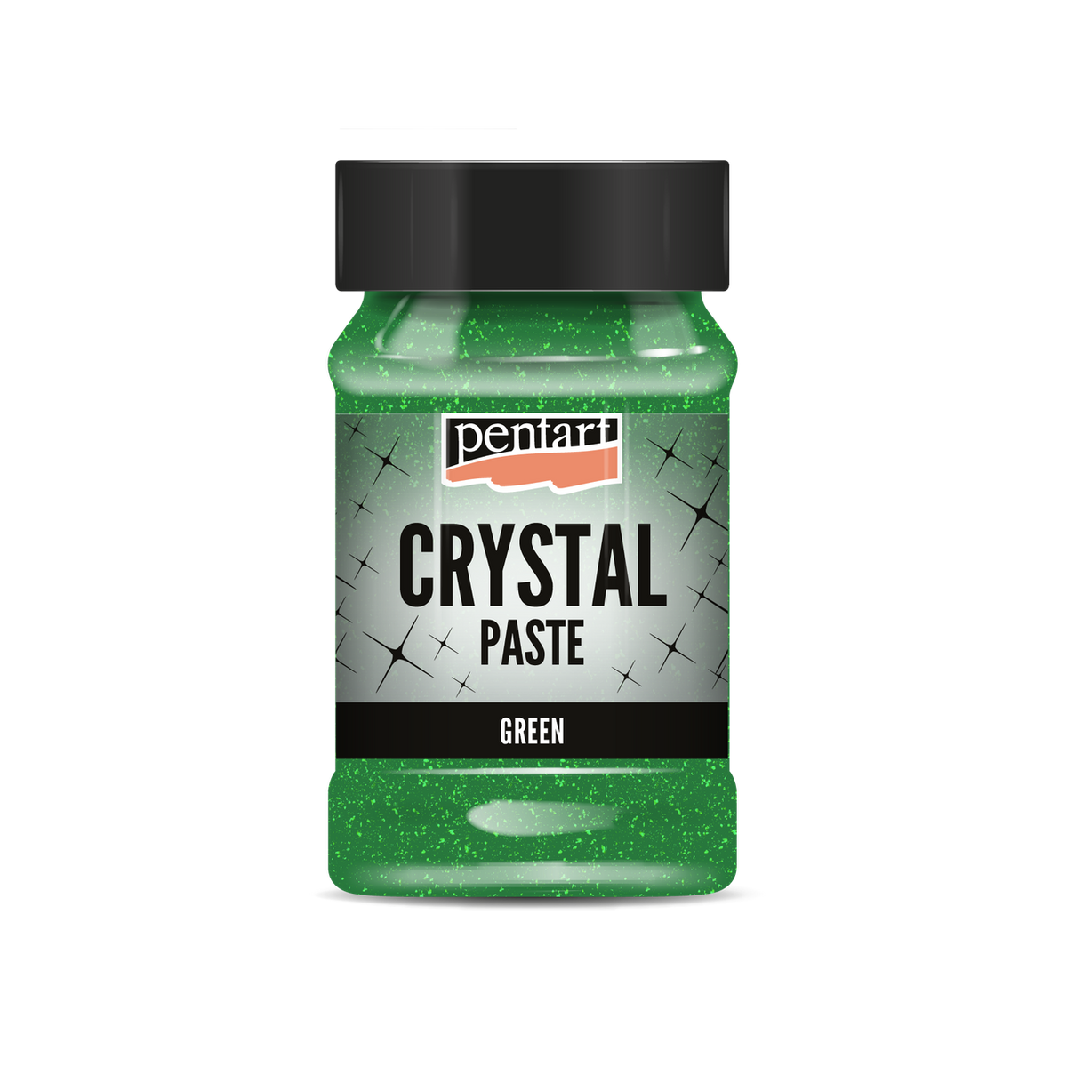 Pentart Crystal paste 100 ml green
