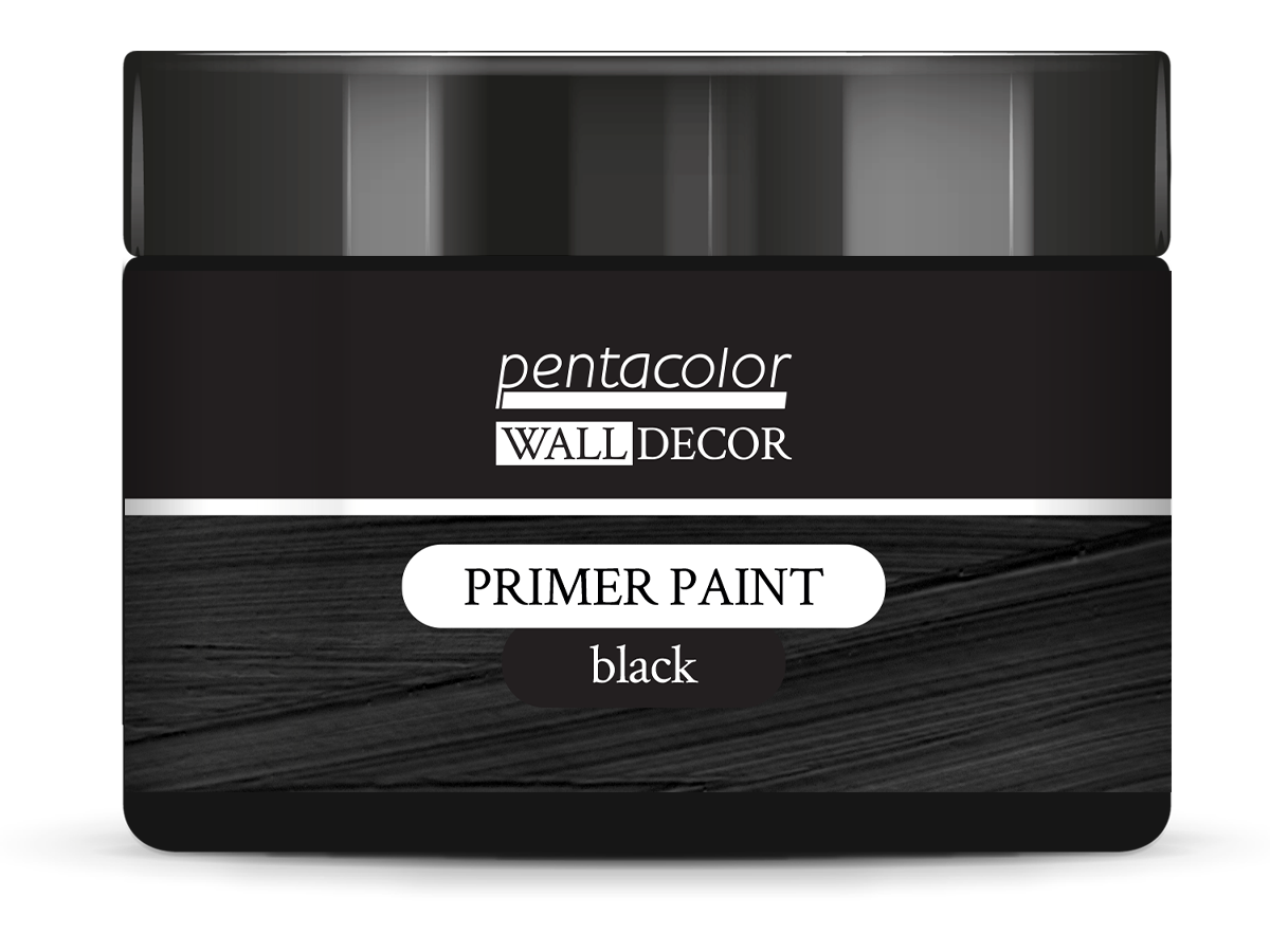 Pentart WD Primer Paint 150 ml black