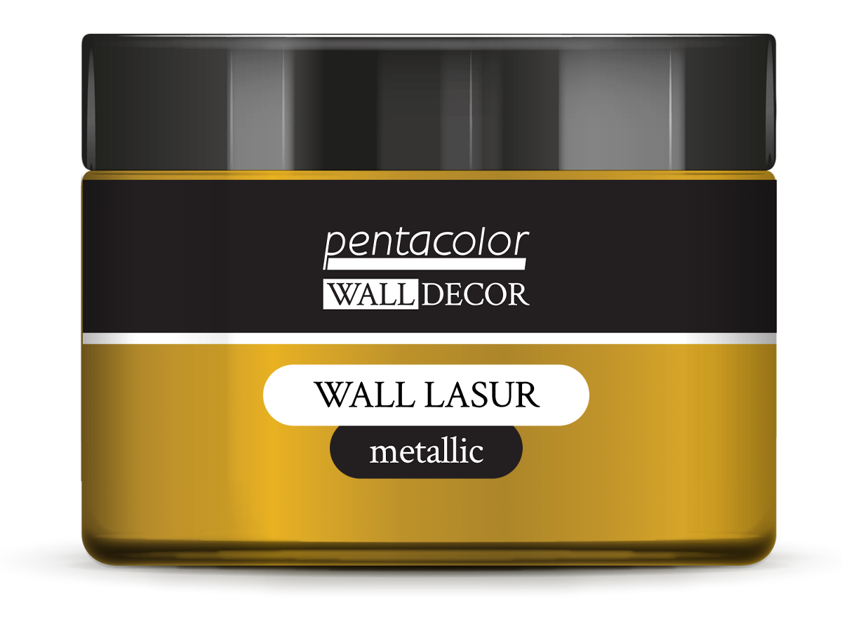 Pentart Wall Lasur metallic 150 ml gold