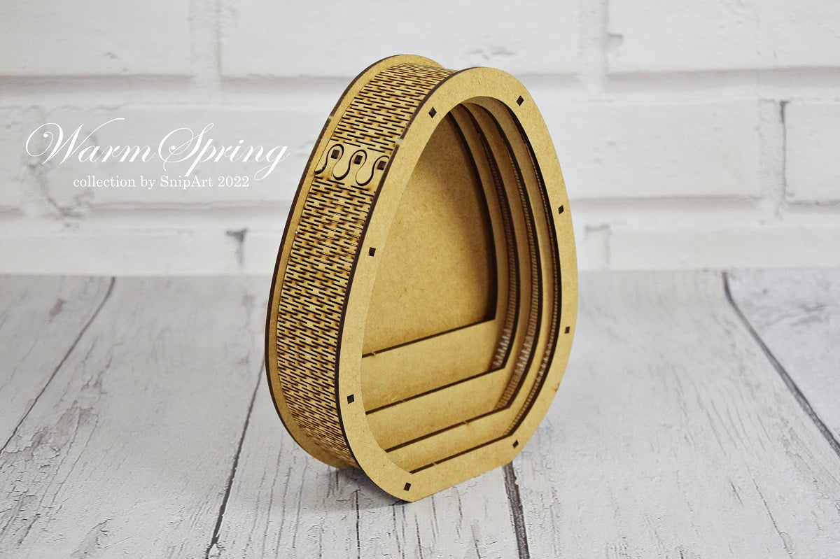 Snipart Warm Spring - HDF Egg Box with 3d Scene