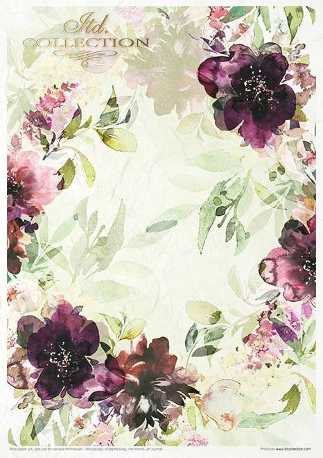 ITD Collection Rice Paper Pack of 11 Garden of Dreams