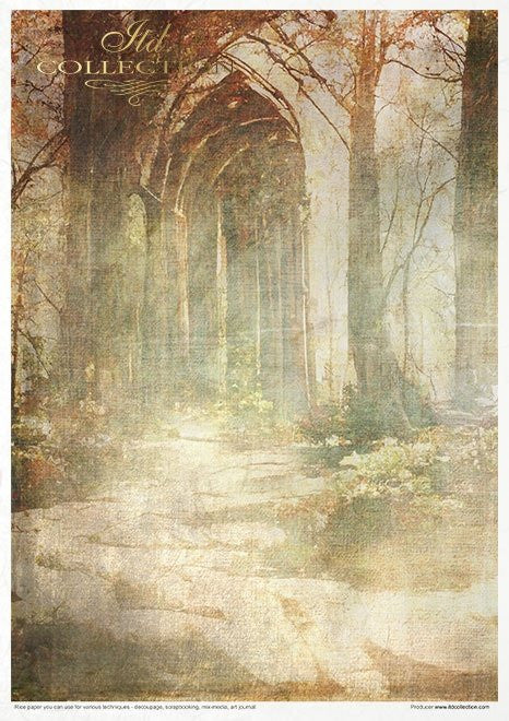 ITD Collection Mysterious Forest 11 Pack Rice Papers