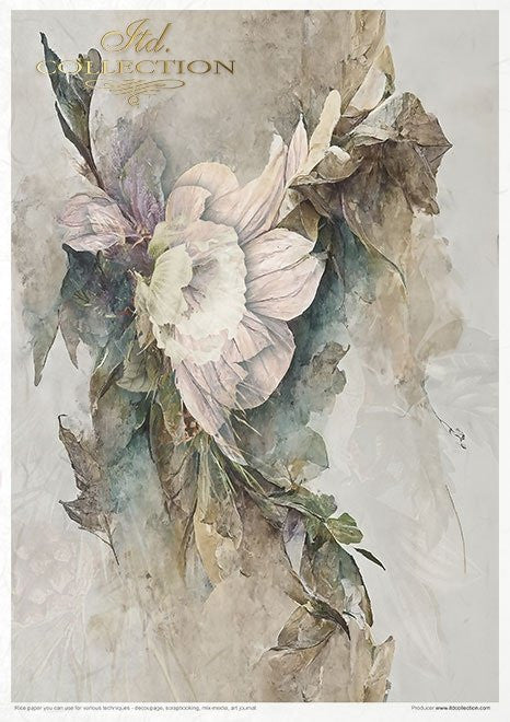 ITD Collection Rice Paper Pack of 11 A4 Winter Love Story