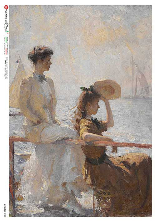 Paper Designs Summer Day by Frank Benson Rice Paper