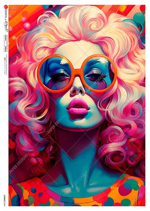 Paper Designs Neon Ultra A4 Rice Paper