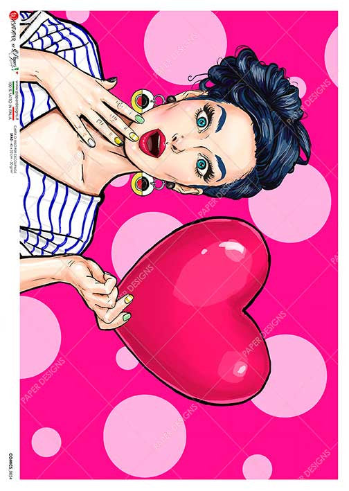 Paper Designs Rice Paper Hearts Portrait Comic 0034