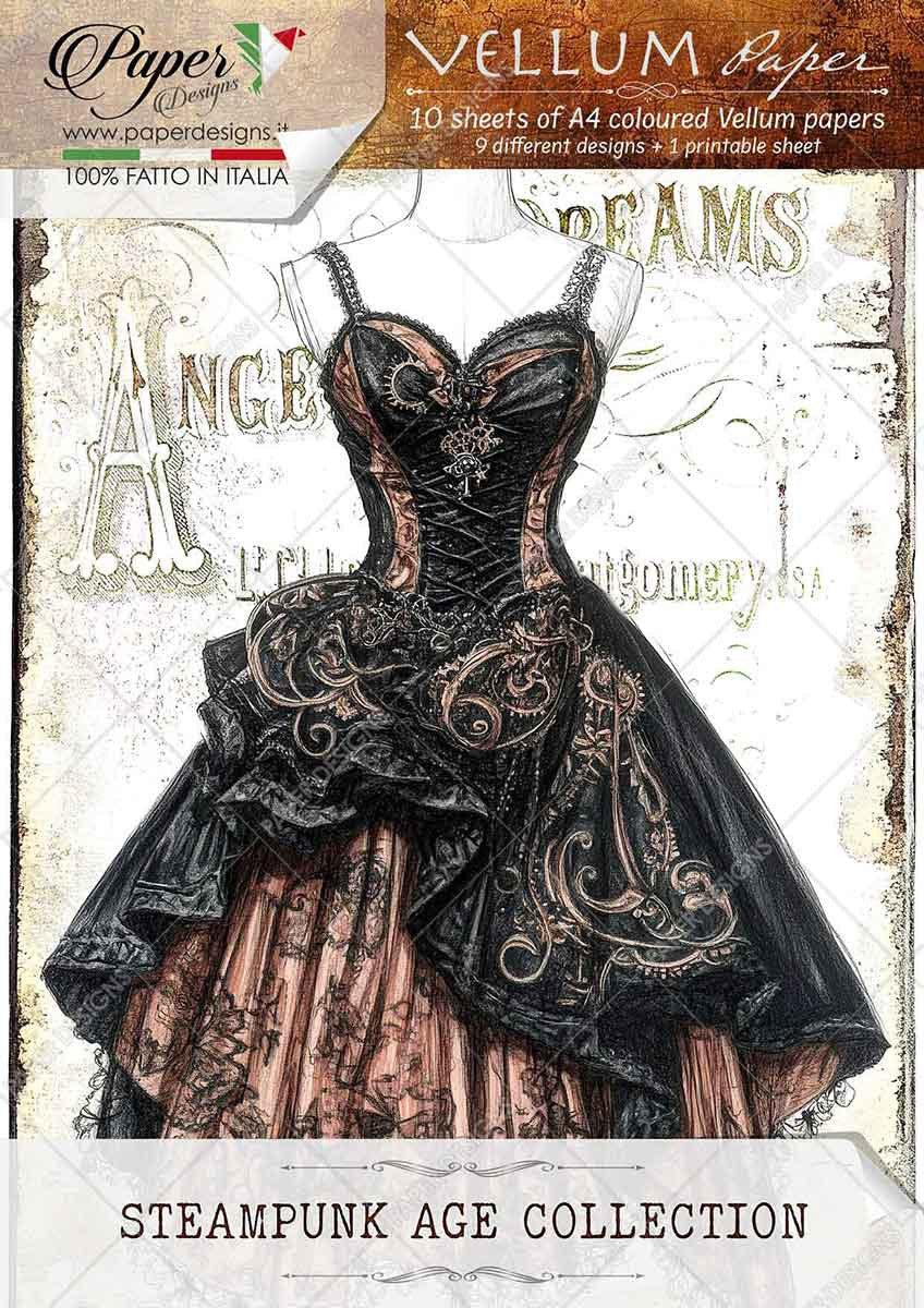 Paper Designs Steampunk Age Collection Vellum Paper Kit