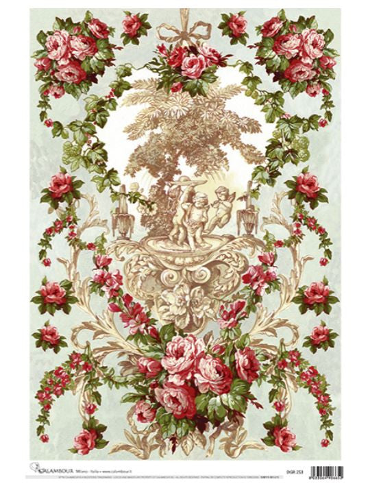 Calambour Cherubs and Roses