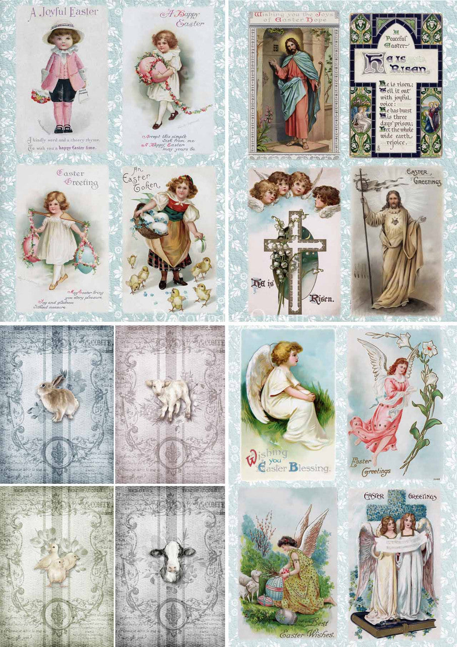 Decoupage Queen Easter Minis