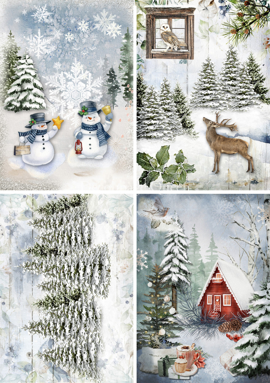 Decoupage Queen Cozy 4 Pack