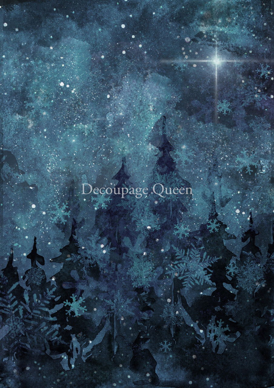 Decoupage Queen Night Sky