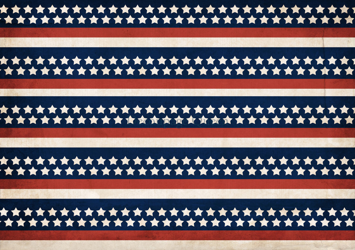 Decoupage Queen Stars and Stripes Rice Paper