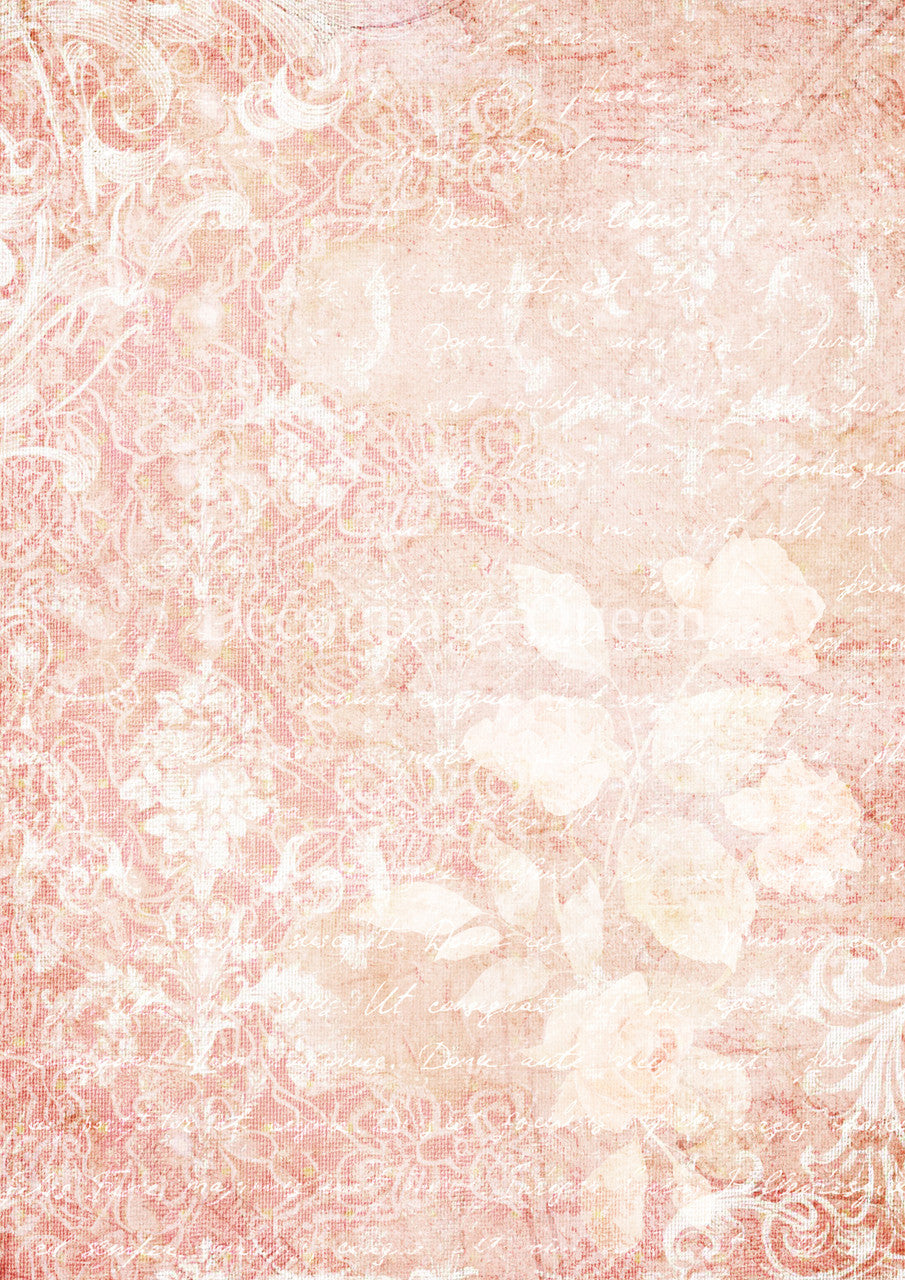 Decoupage Queen Rice Paper - Pink Textures