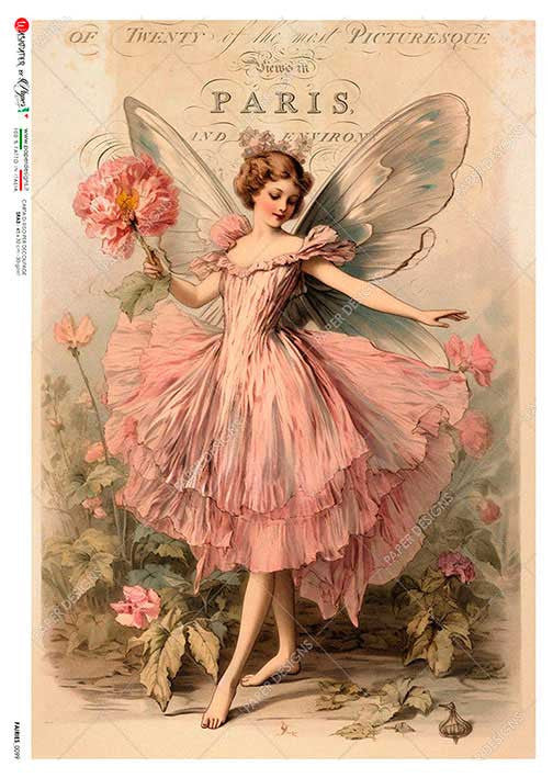 Paper Designs Fairy and Flowers