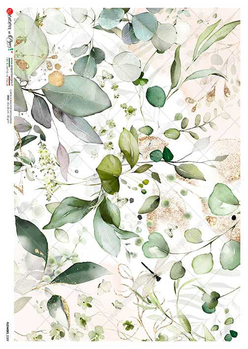 Paper Designs Watercolor Eucalyptus