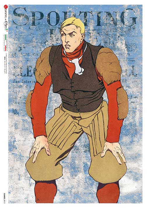 Paper Designs Rugby Poster