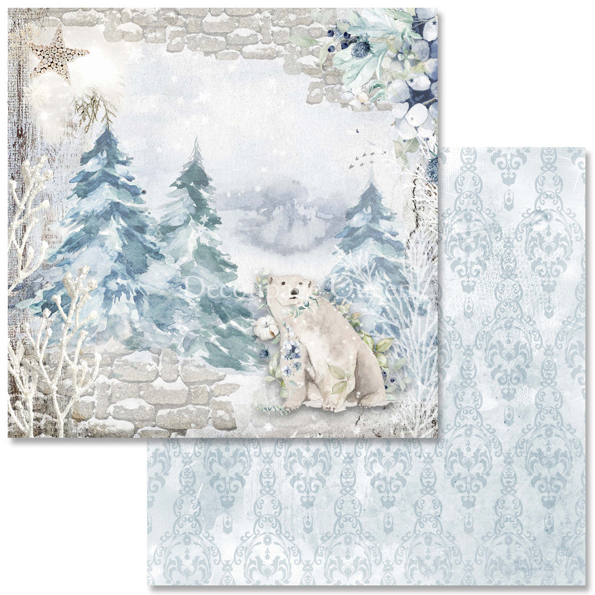 Decoupage Queen Cozy Winter Scrapbook Set