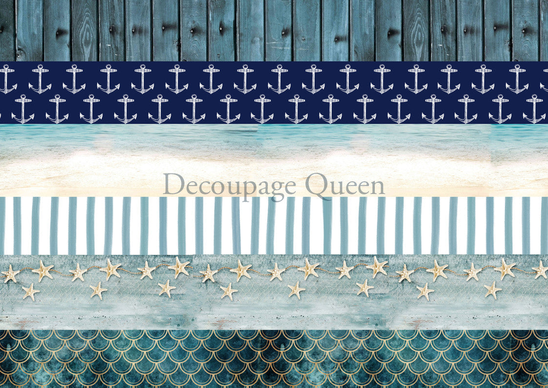 Decoupage Queen Seaside Greetings Journal Pack
