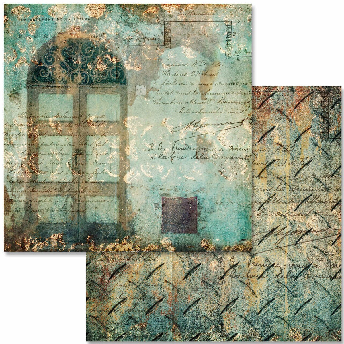 Weathered and Worn Collection Scrapbook Set