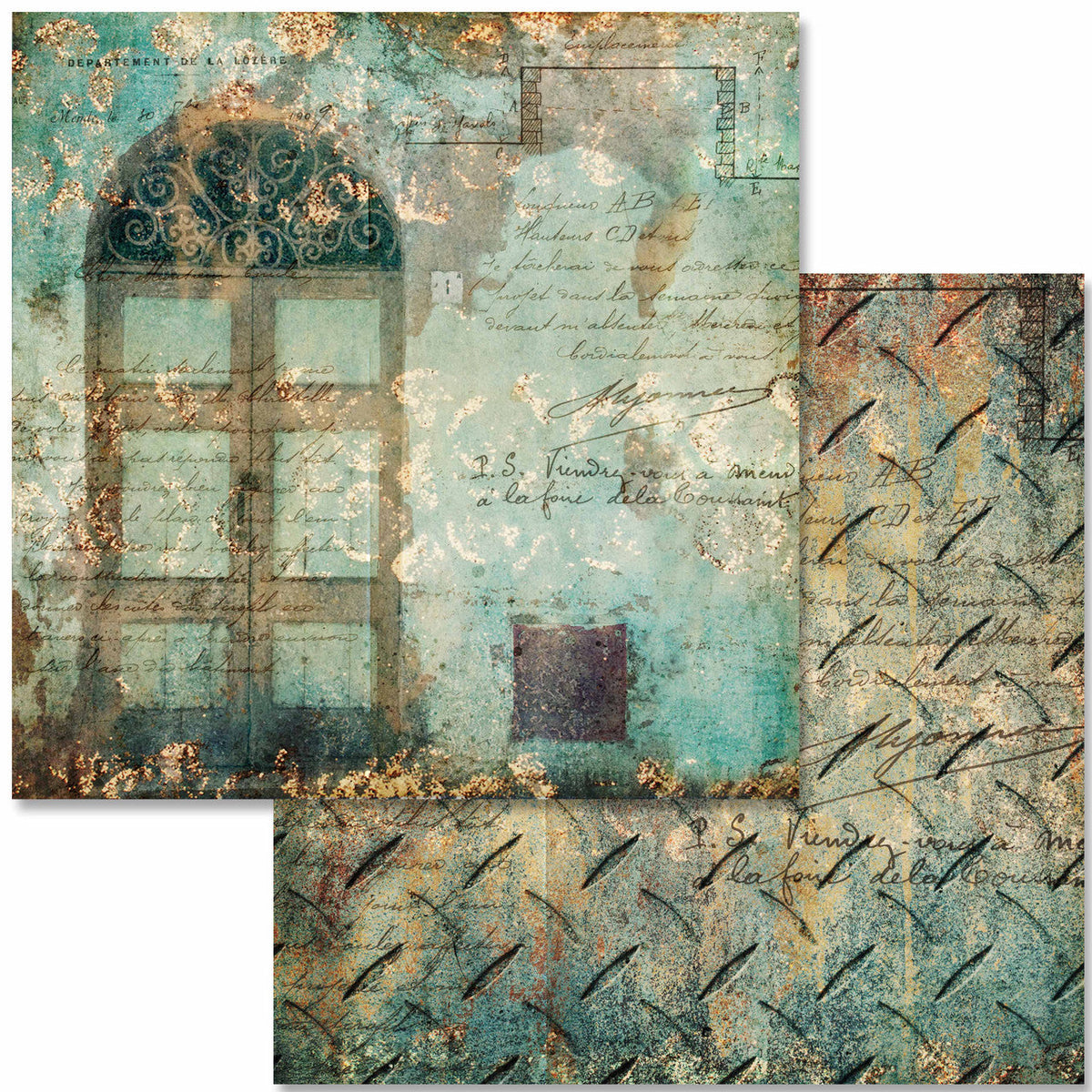 Weathered and Worn Collection Scrapbook Set