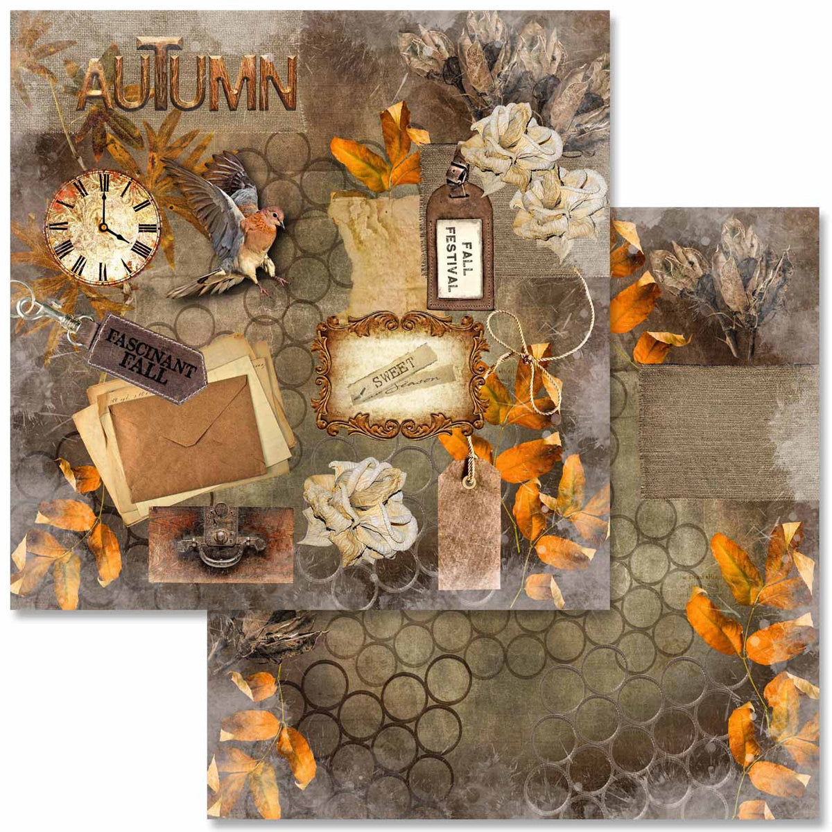 Sweet Autumn Scrapbook Set