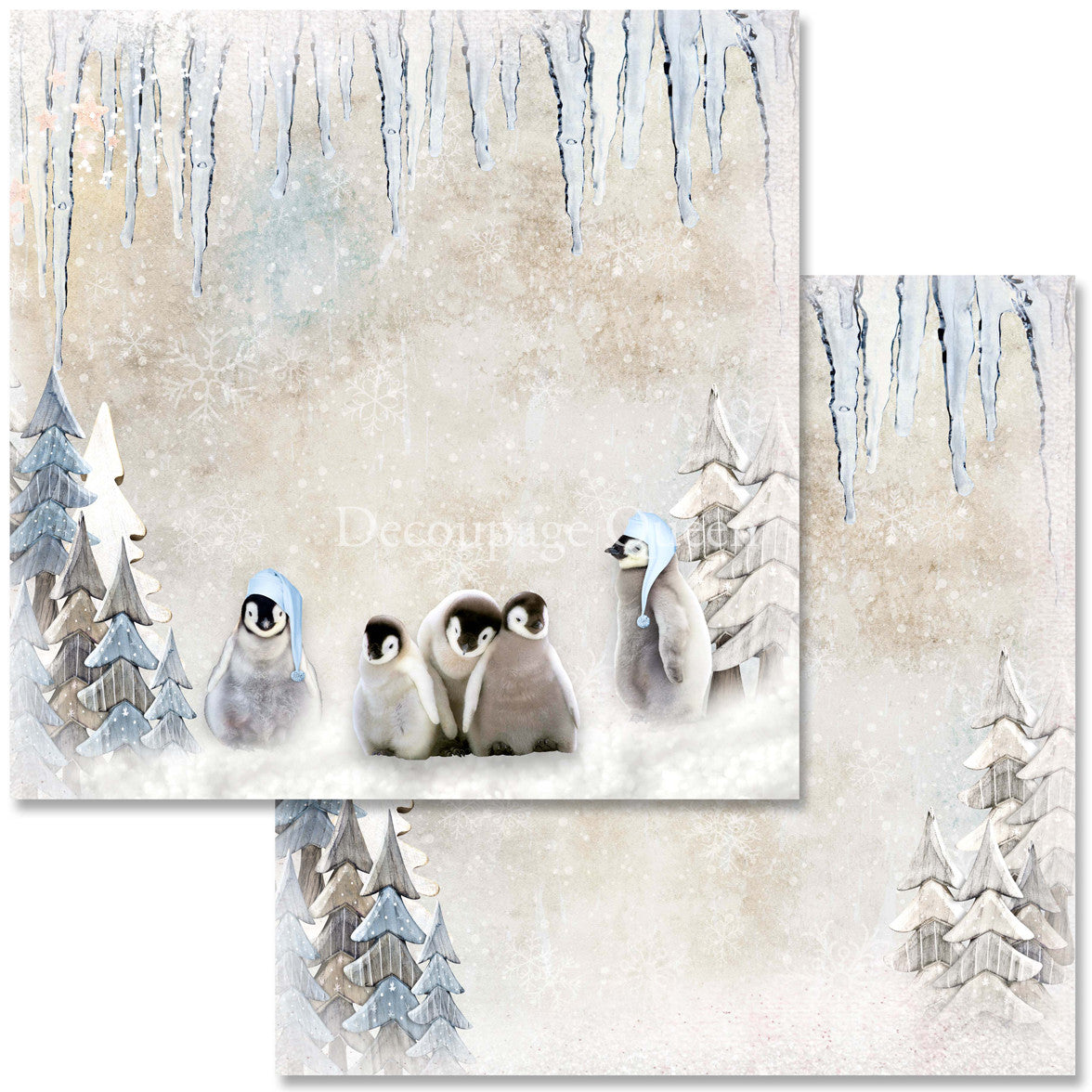 Decoupage Queen Cozy Winter Scrapbook Set
