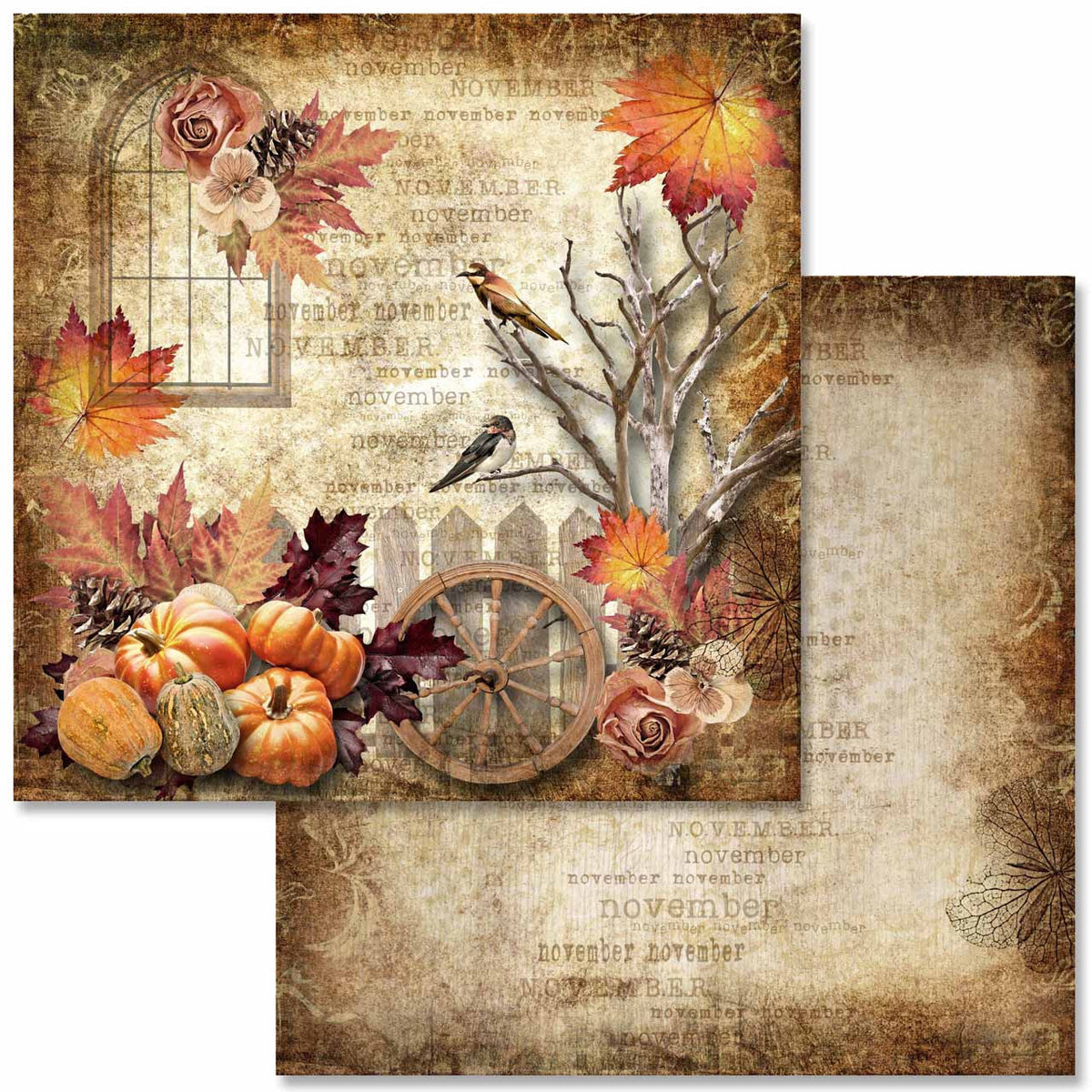 Sweet Autumn Scrapbook Set