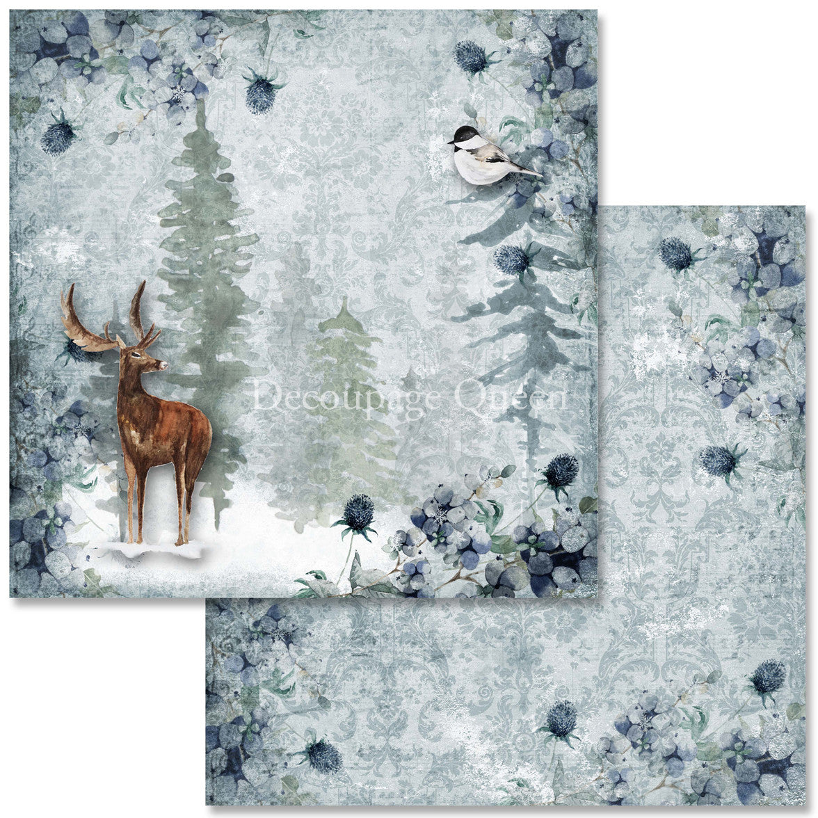Decoupage Queen Cozy Winter Scrapbook Set