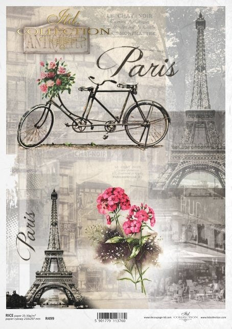 ITD Collection Romantic Parisian Scenes R0499