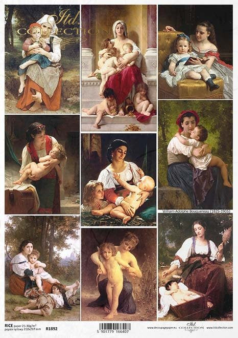 ITD Collection Bouguereau Mothers