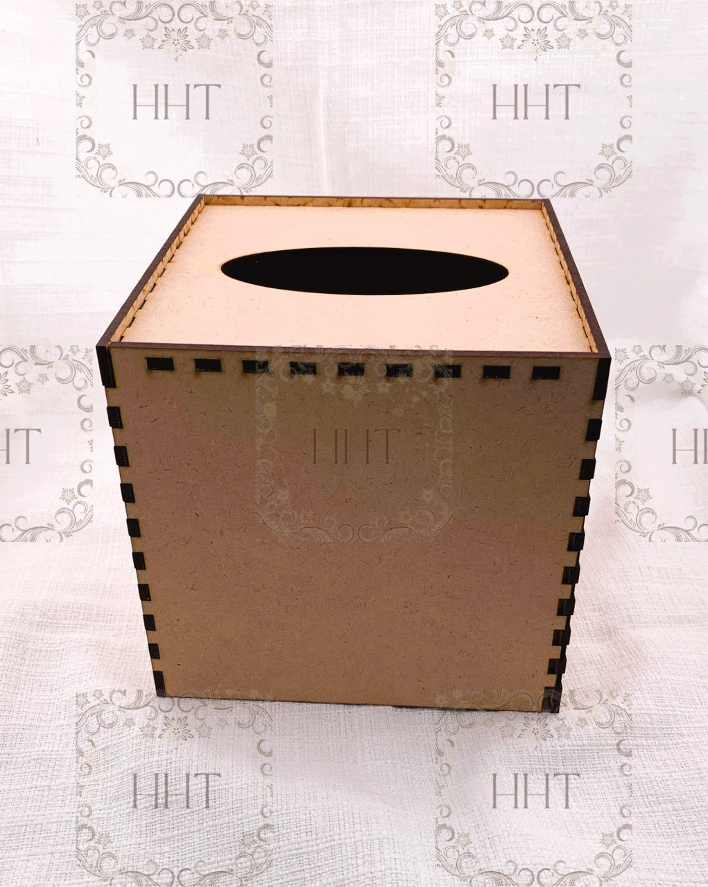 Handcrafted Holiday Traditions Square Tissue MDF Base