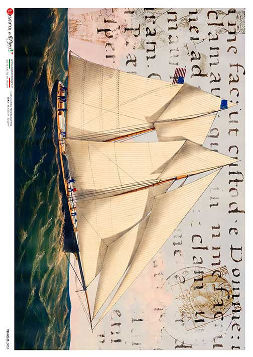 Paper Designs Large Sailboat