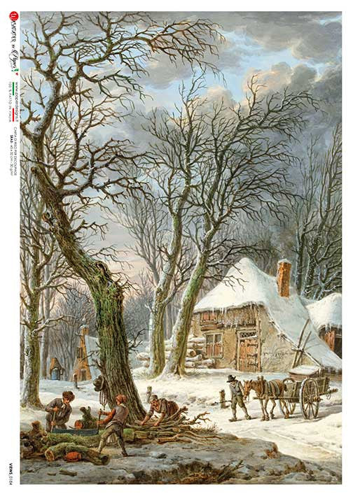 Paper Designs Winter Cabin
