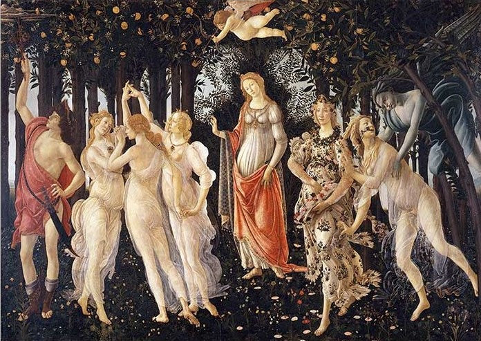 Paper Designs La Primavera by Botticelli