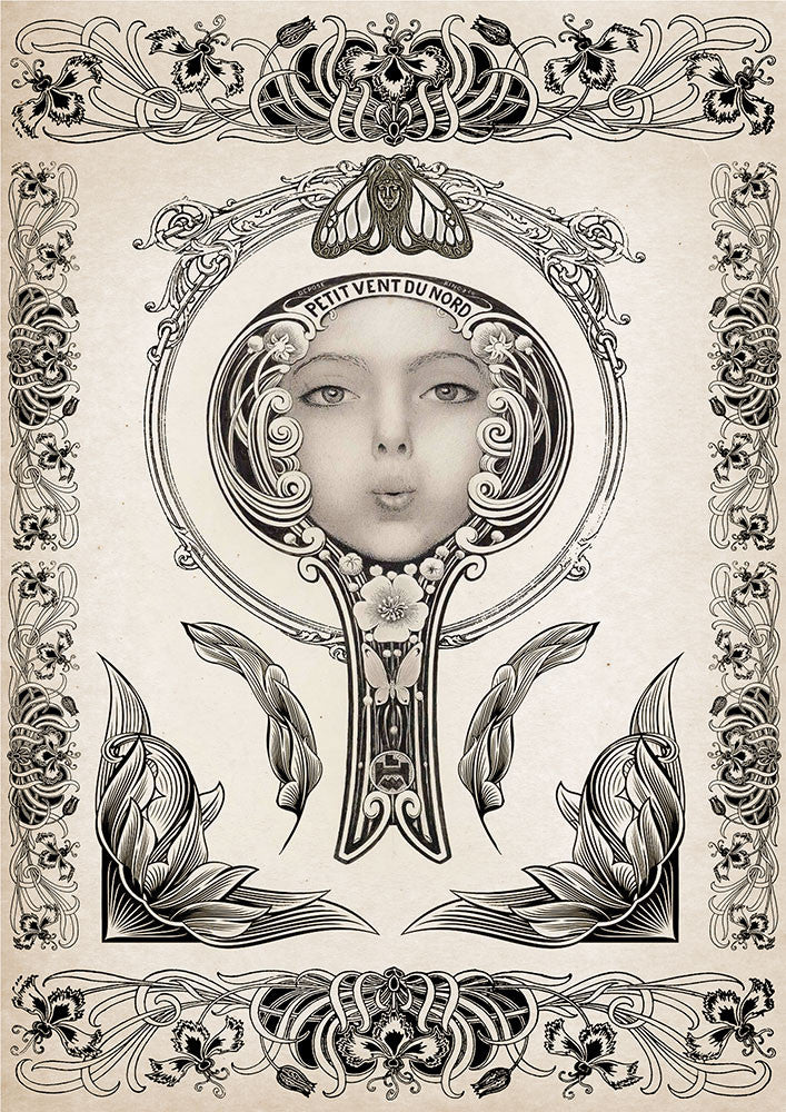 Art Nouveau Mirror