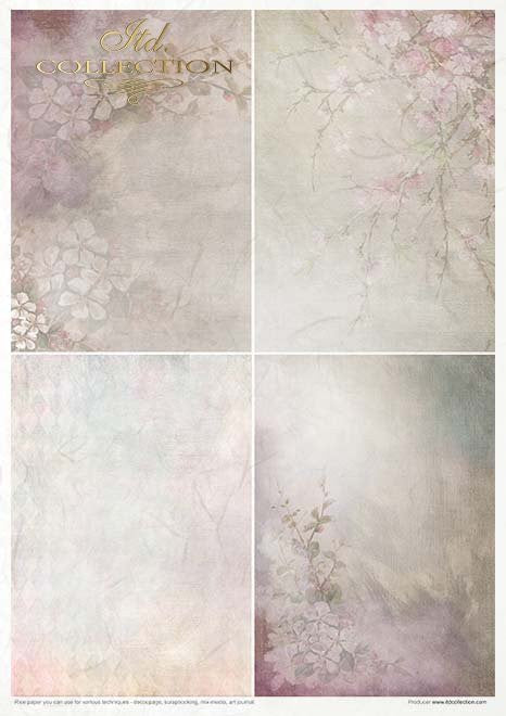 ITD Collection Rice Paper Pack of 11 A4 Easter Bunny