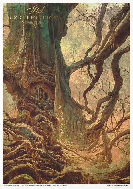 ITD Collection Mysterious Forest 11 Pack Rice Papers