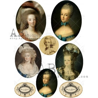 Victorian Ladies - A4