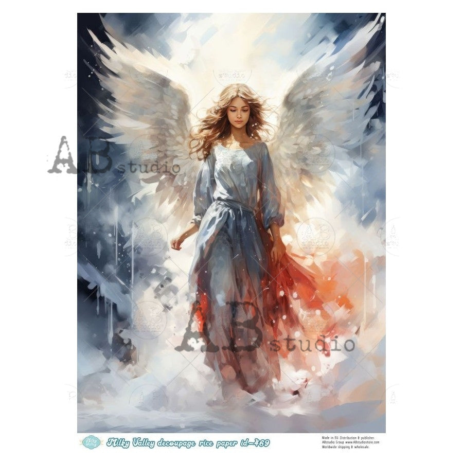 AB Studios Angel Emerging A4 Rice Paper