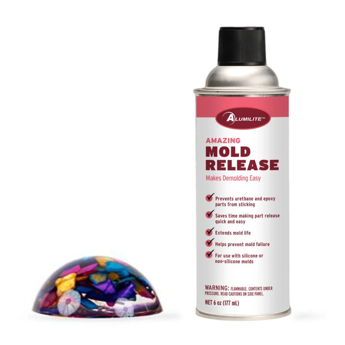 Alumilite Amazing Mold Release 6oz Spray
