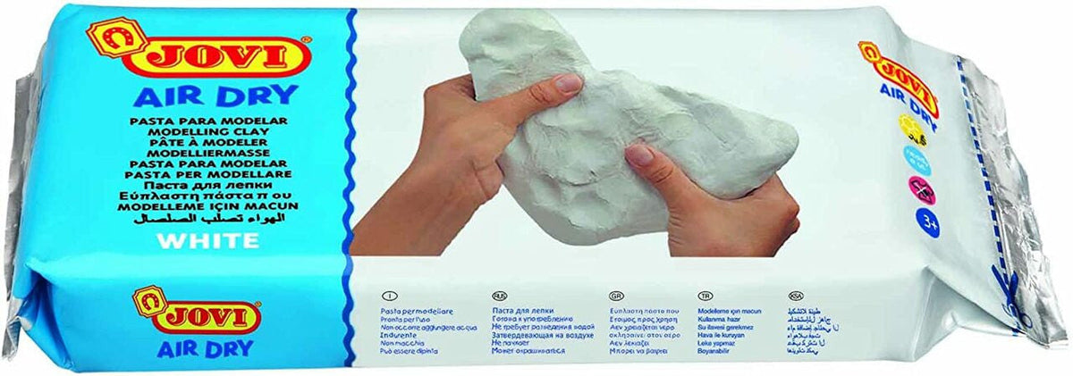 Jovi Air Dry Clay White 1.1 lbs / 500 g