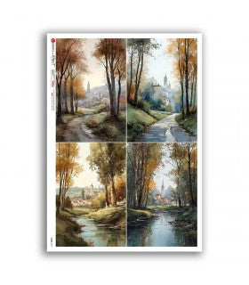 Golden Countryside Paths