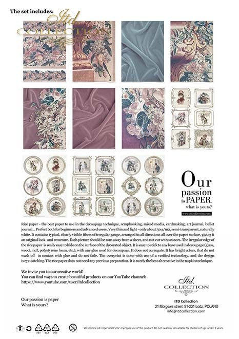 ITD Collection Rice Paper Pack Velvet